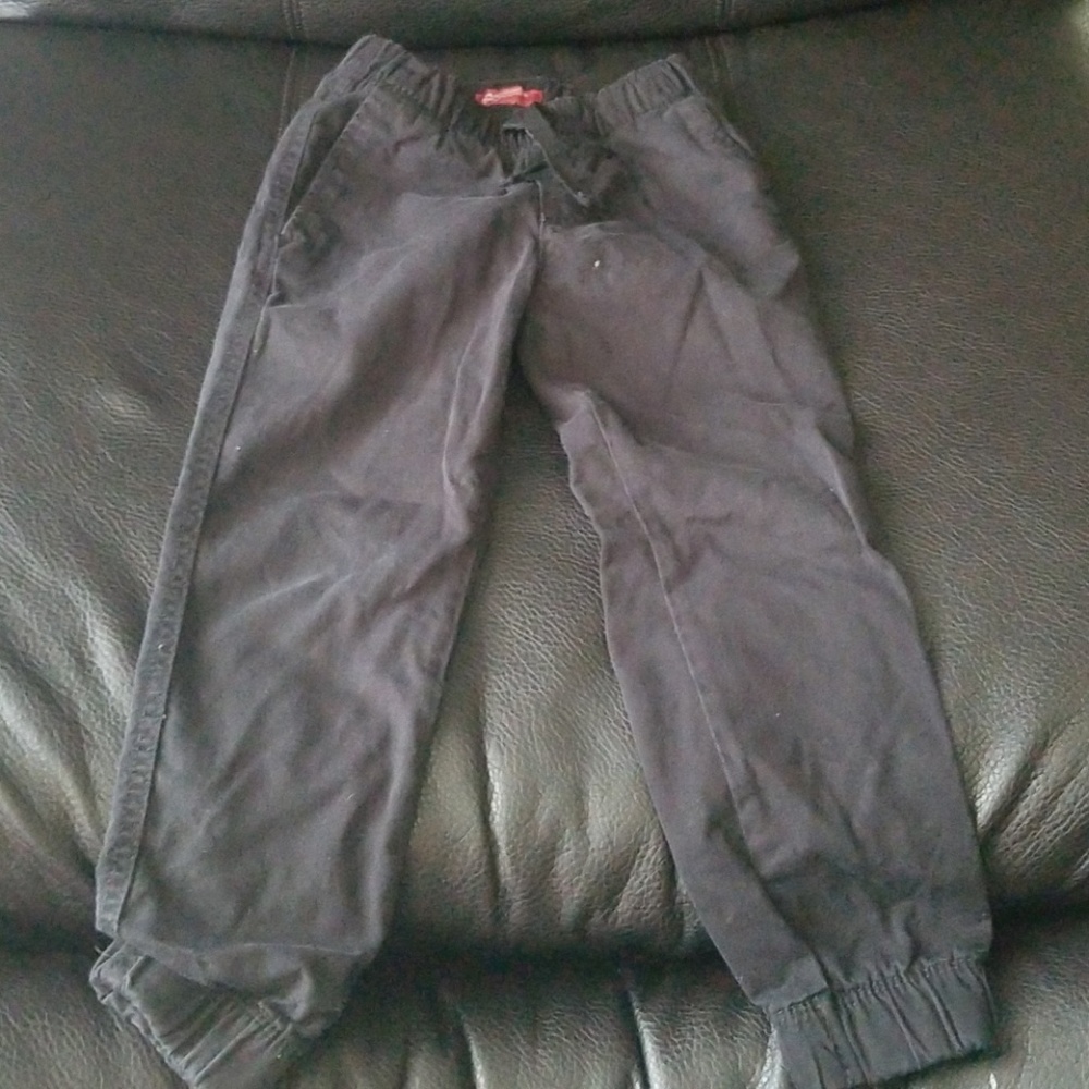 Pre owned black jogger pants